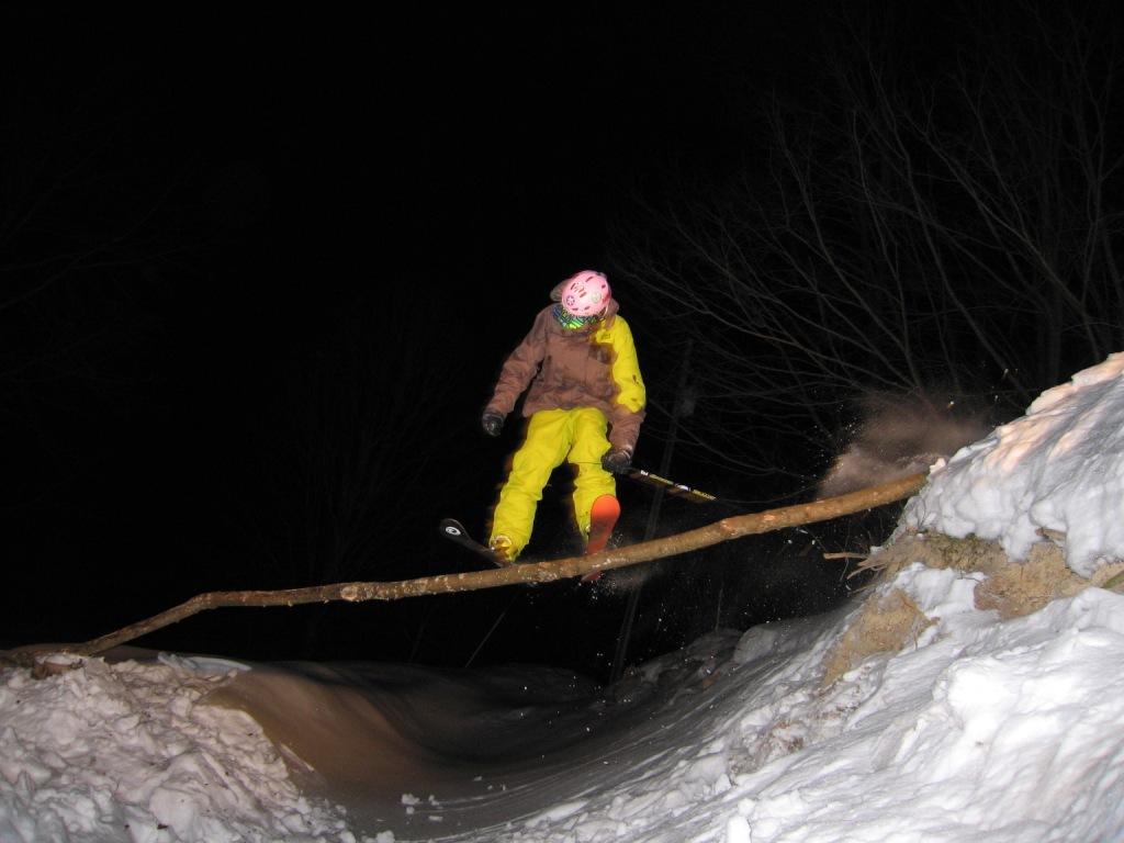 Log jib