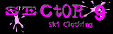 logo for sector9 ski clothing.  goto www.sector9.vze.com and check out their new hoodie and tee. and