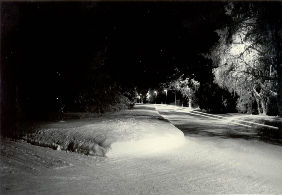 long exposure of a moving car