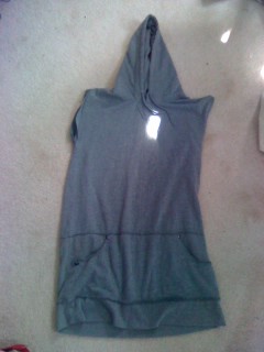 Long grey volcolm vest