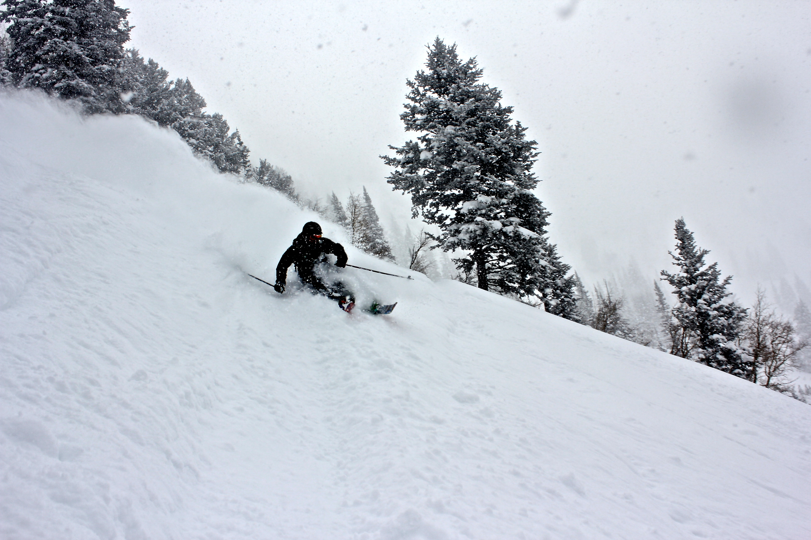 Long Slash coming out of the Shute