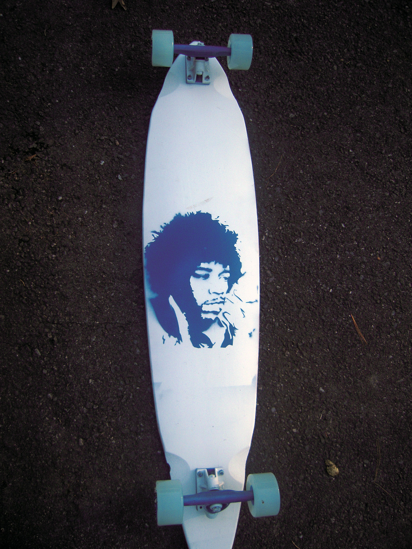 Longboard custom paintjob