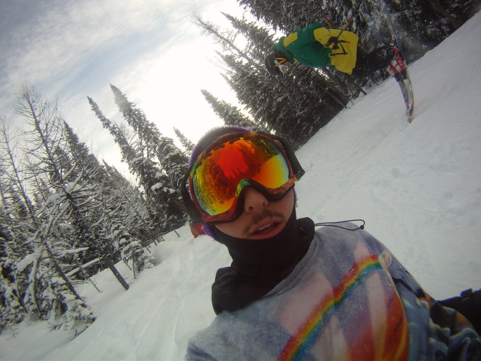 look at that moustache