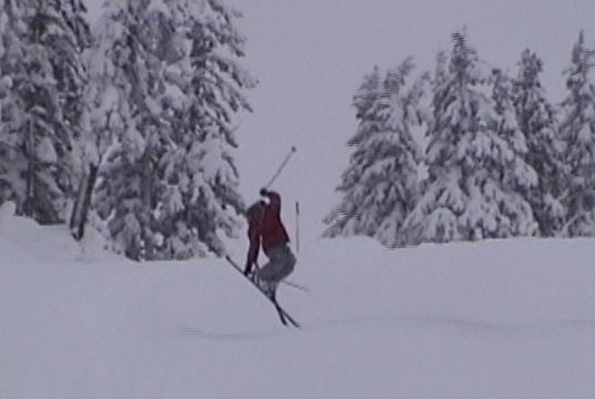 Look I can do tail grabs off cornice kickers