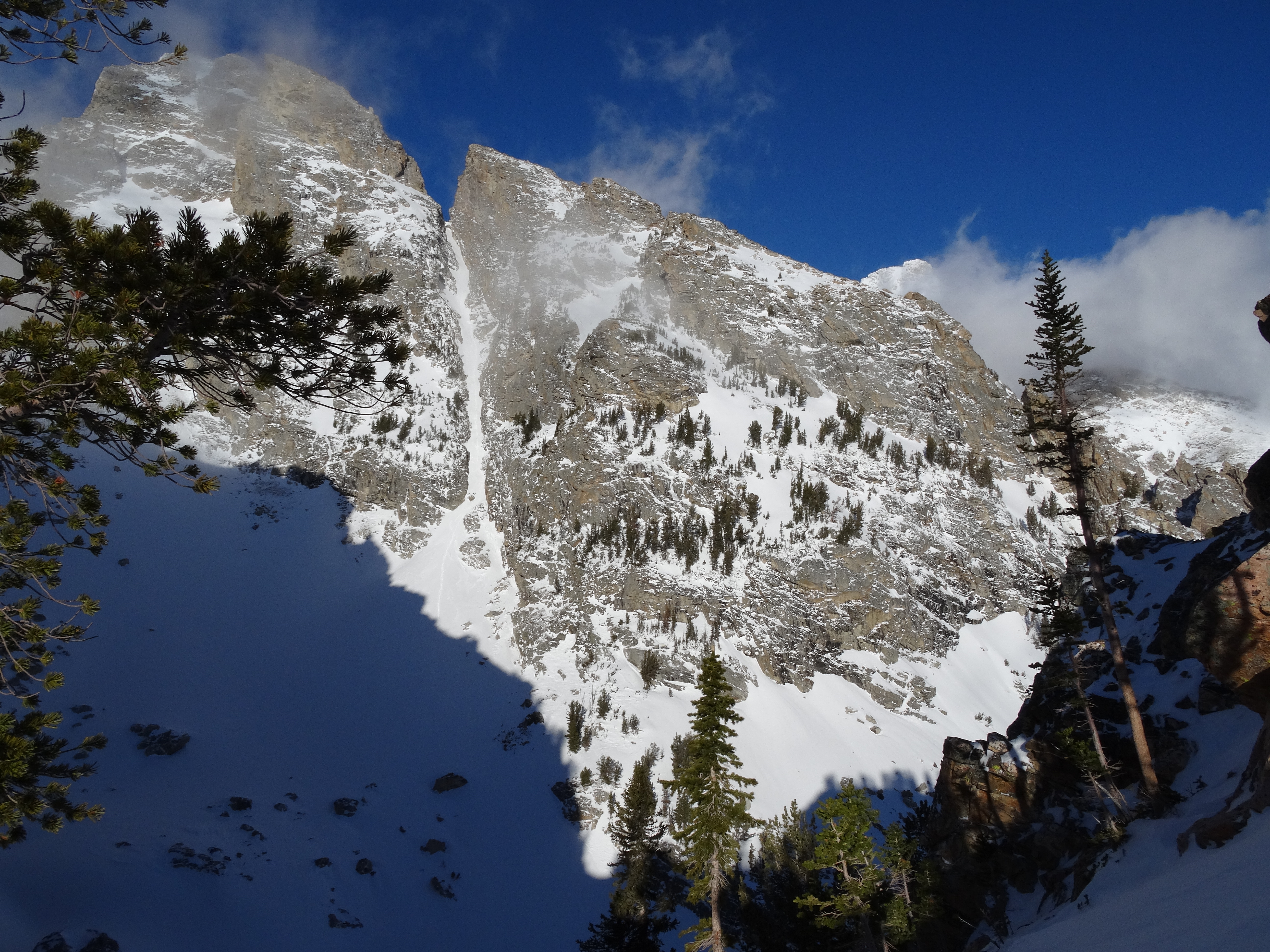 Looking back at the sliver