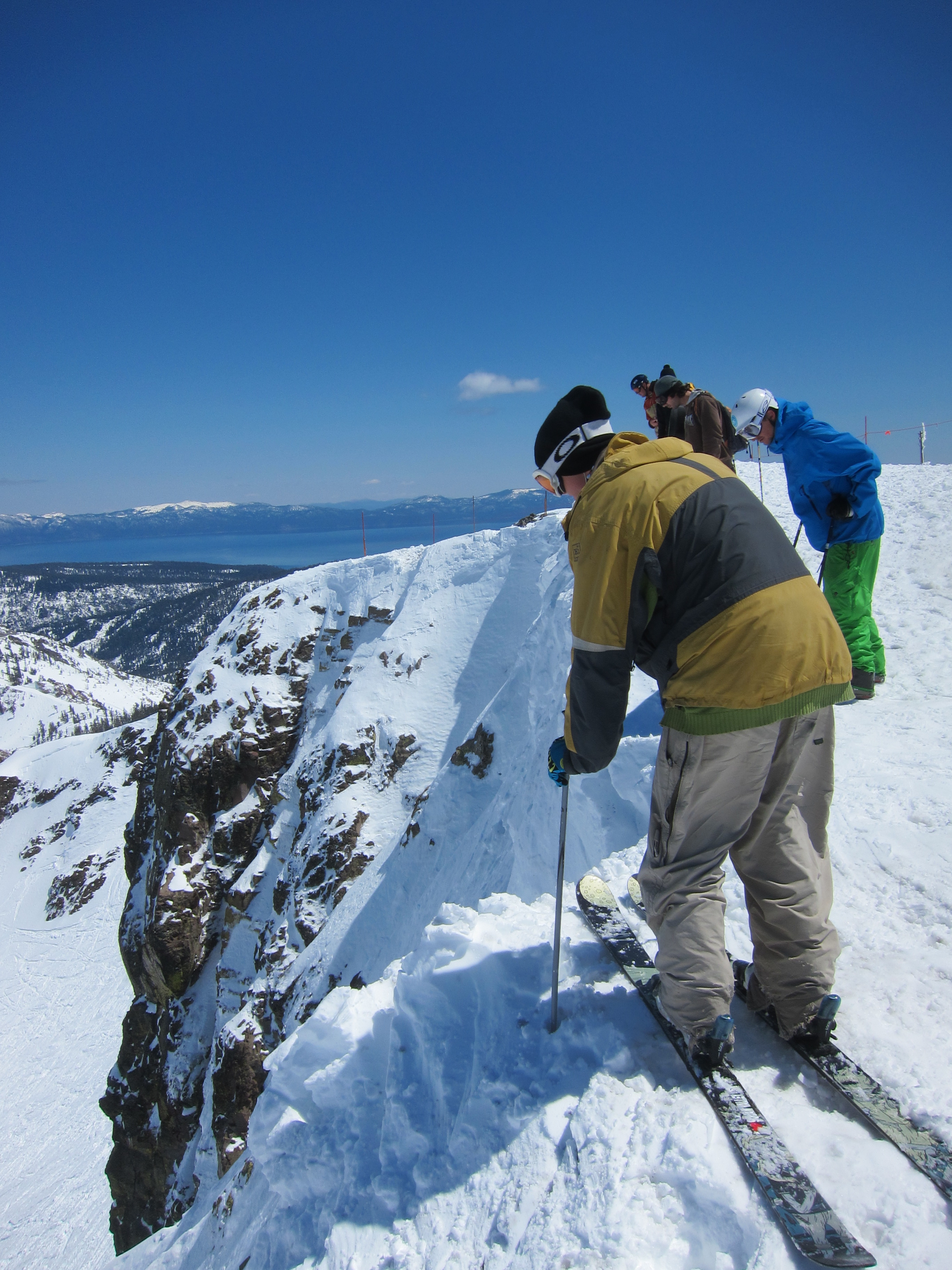Looking down the chimney