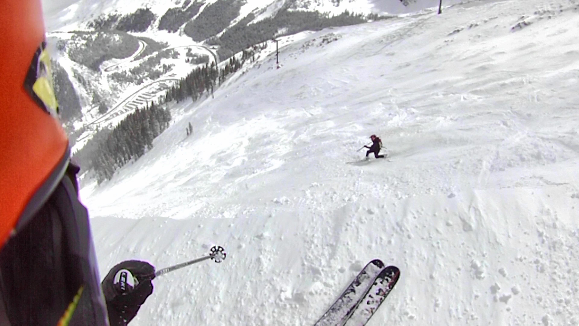 Looking down the Palavinci 