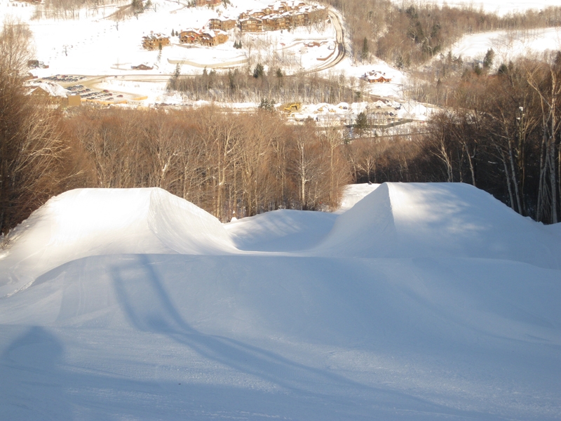 Looking down the pipe