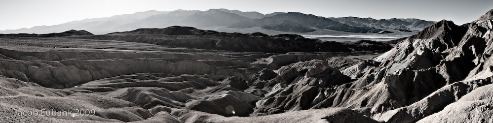 Looking from the top of the Artist's Palette