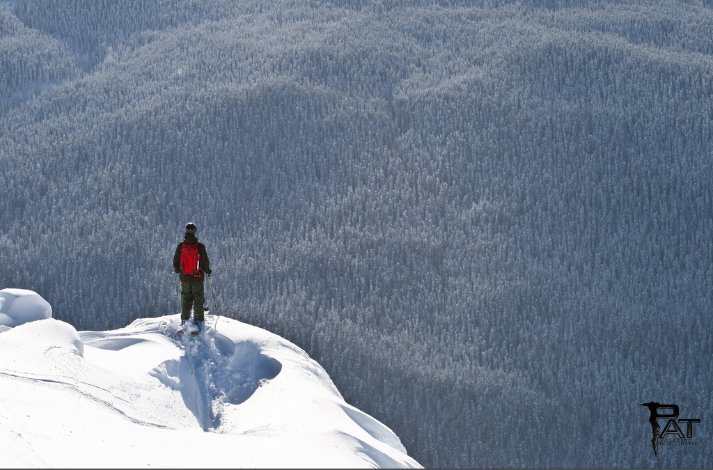 Looking out into the distance