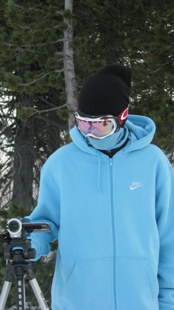 Looking over some film..