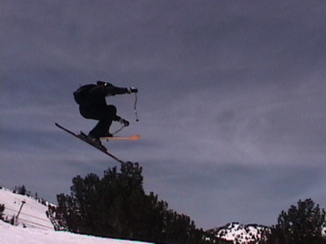 looks like im jumping over a bush