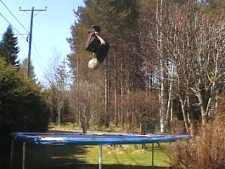 loop on trampoline