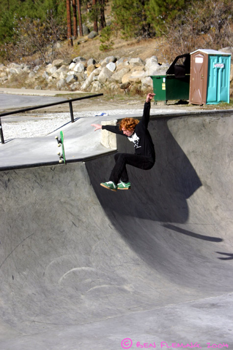 Lost Board in midair :)