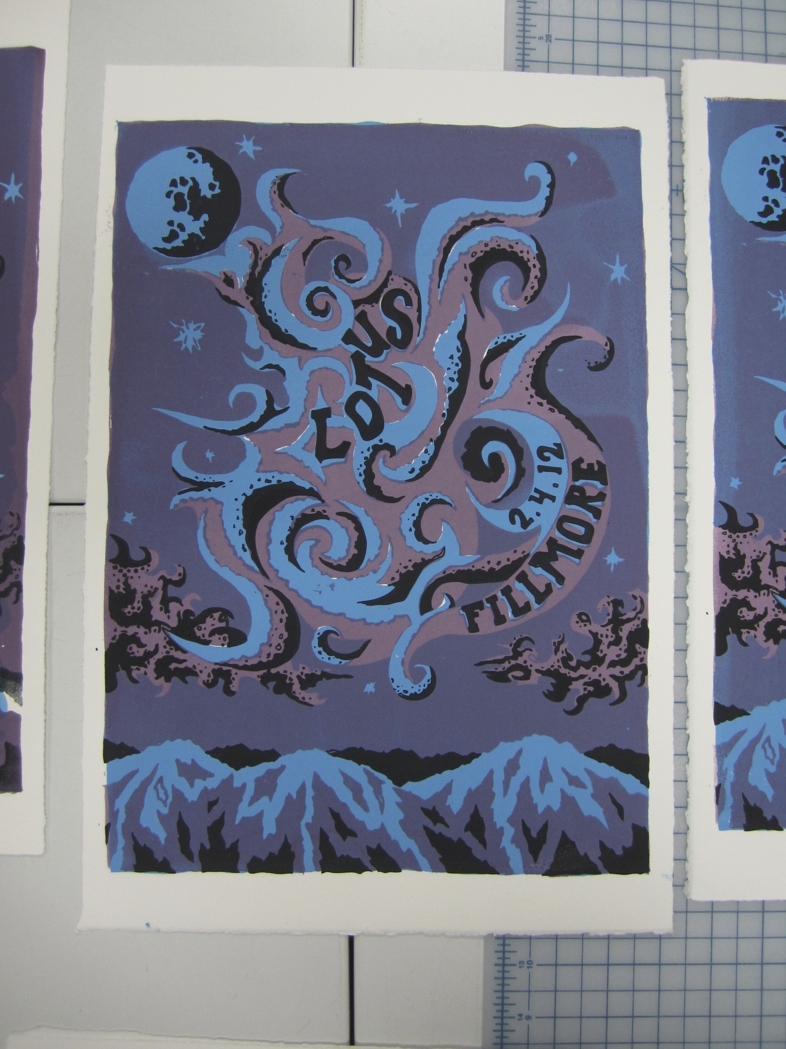 Lotus Poster (Night)