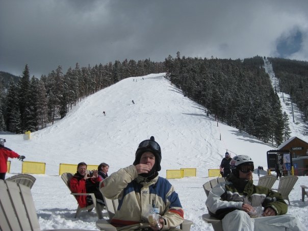Lounging and eating pulled pork