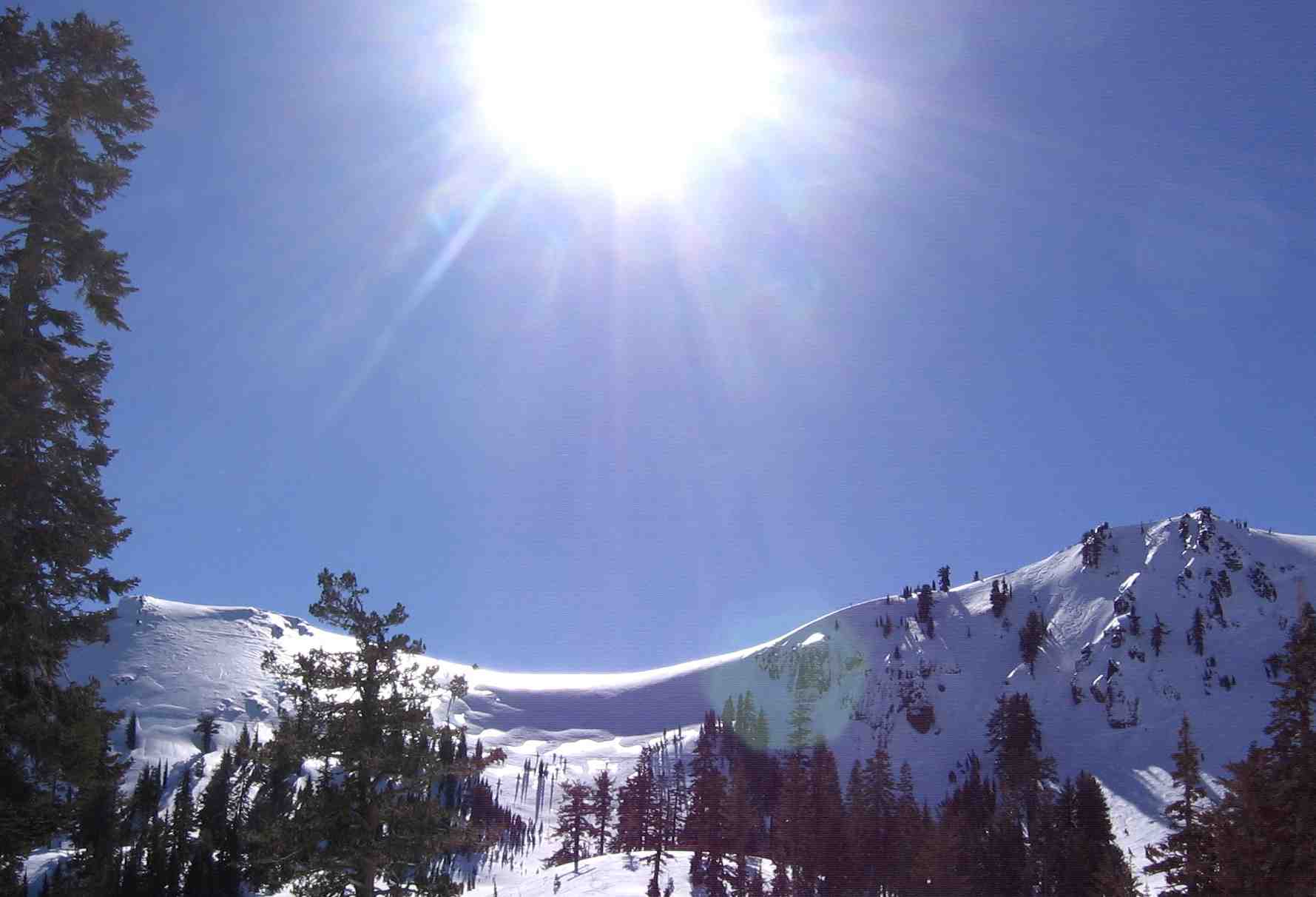 Lovely day to ski in Ca