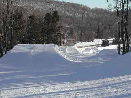 Lower Half of Marquette Mtn Park Top view