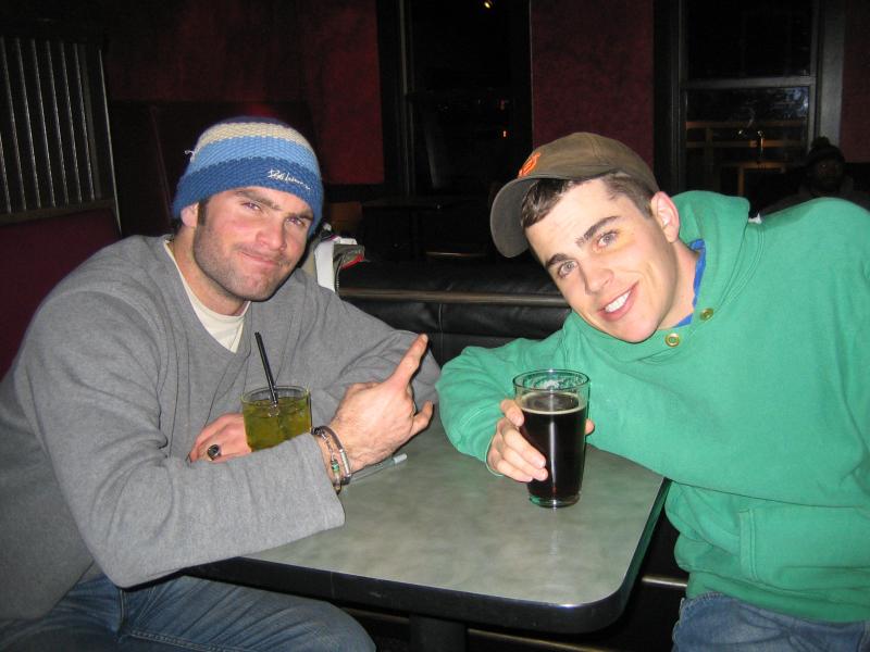 Luke and I kickin it