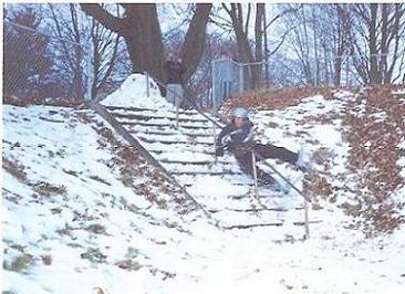 Luke get wrecked on the Cooley rail