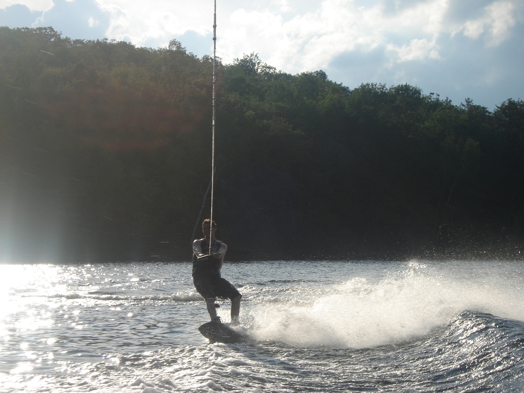 Luke just having a good time