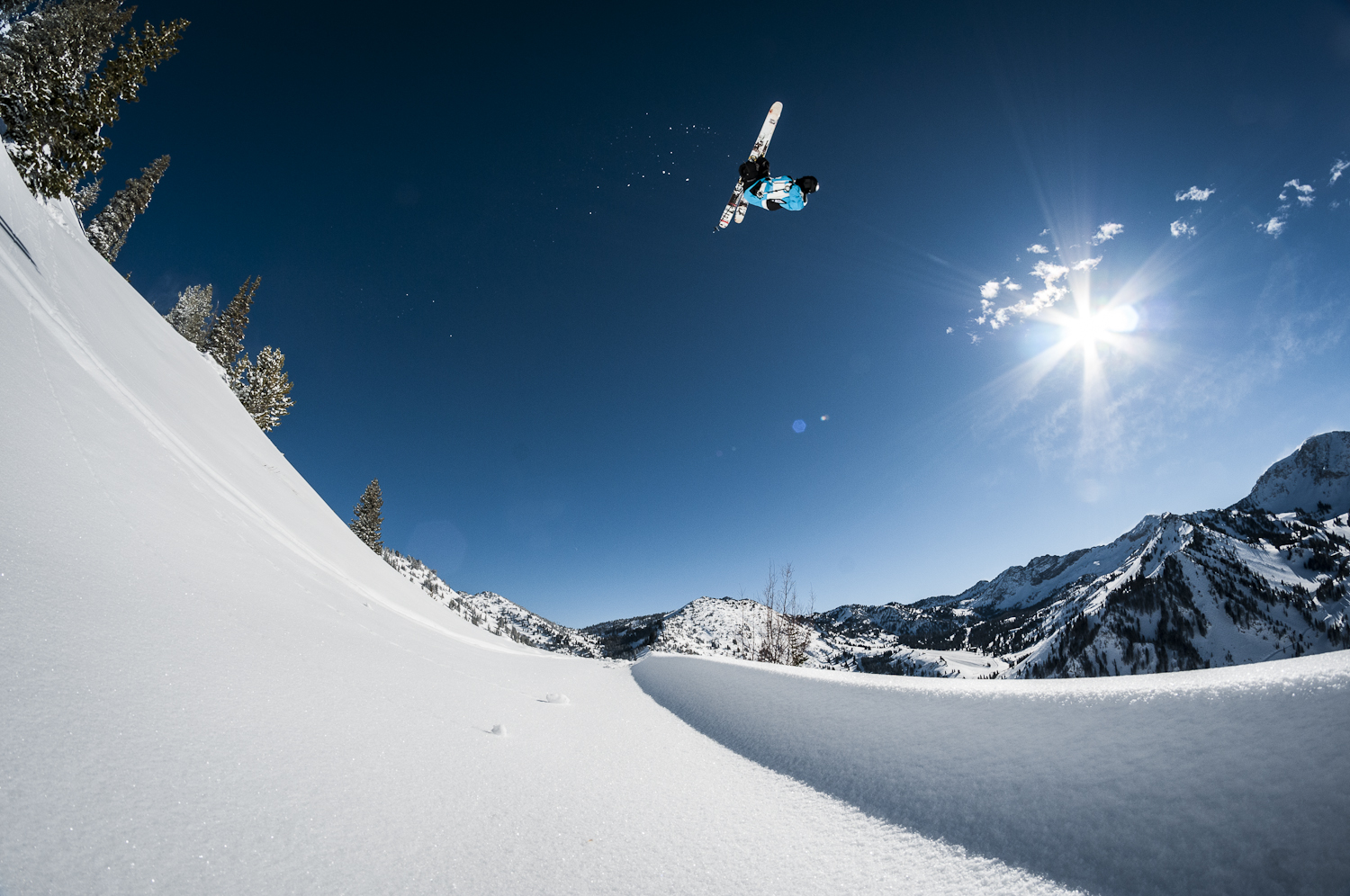 Luke Perin, old mining road gap