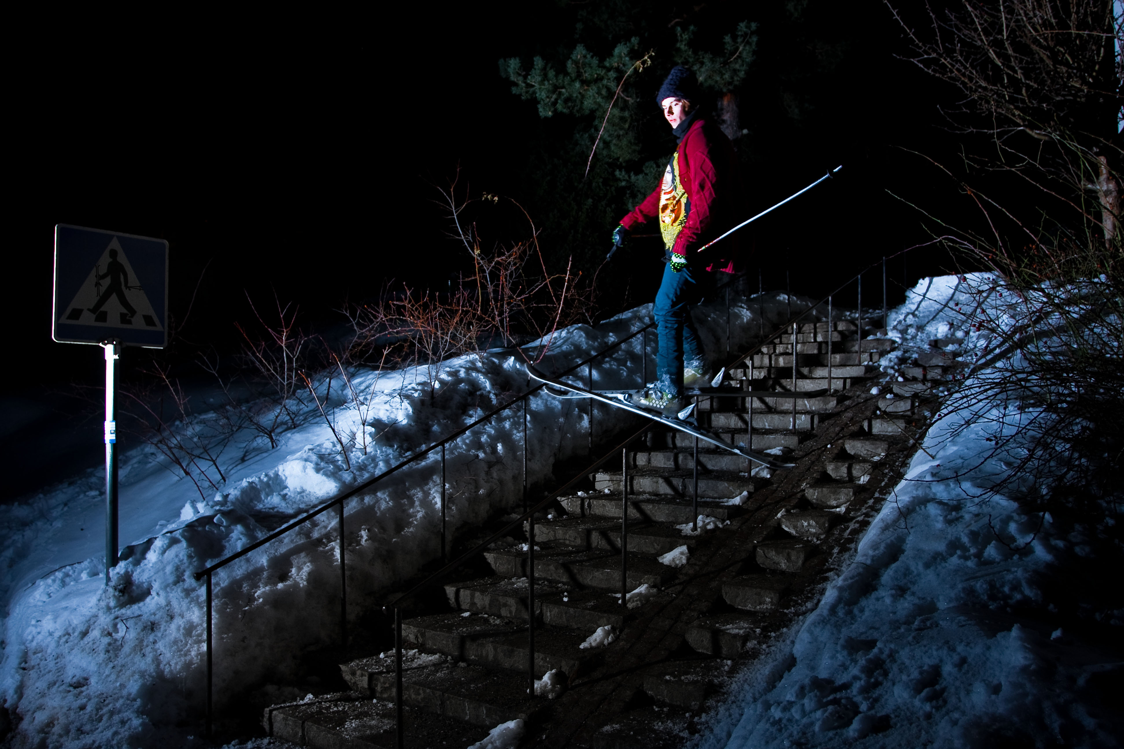 Luke Skiwalker handrail