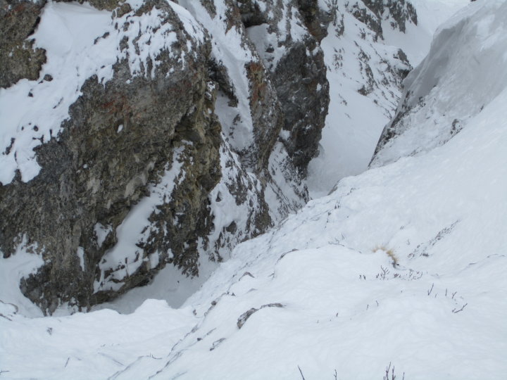 Luxton's Couloir, Sunshine Village
