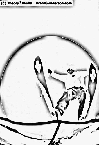 made it fisheye, and put a nifty filter on it. i like it