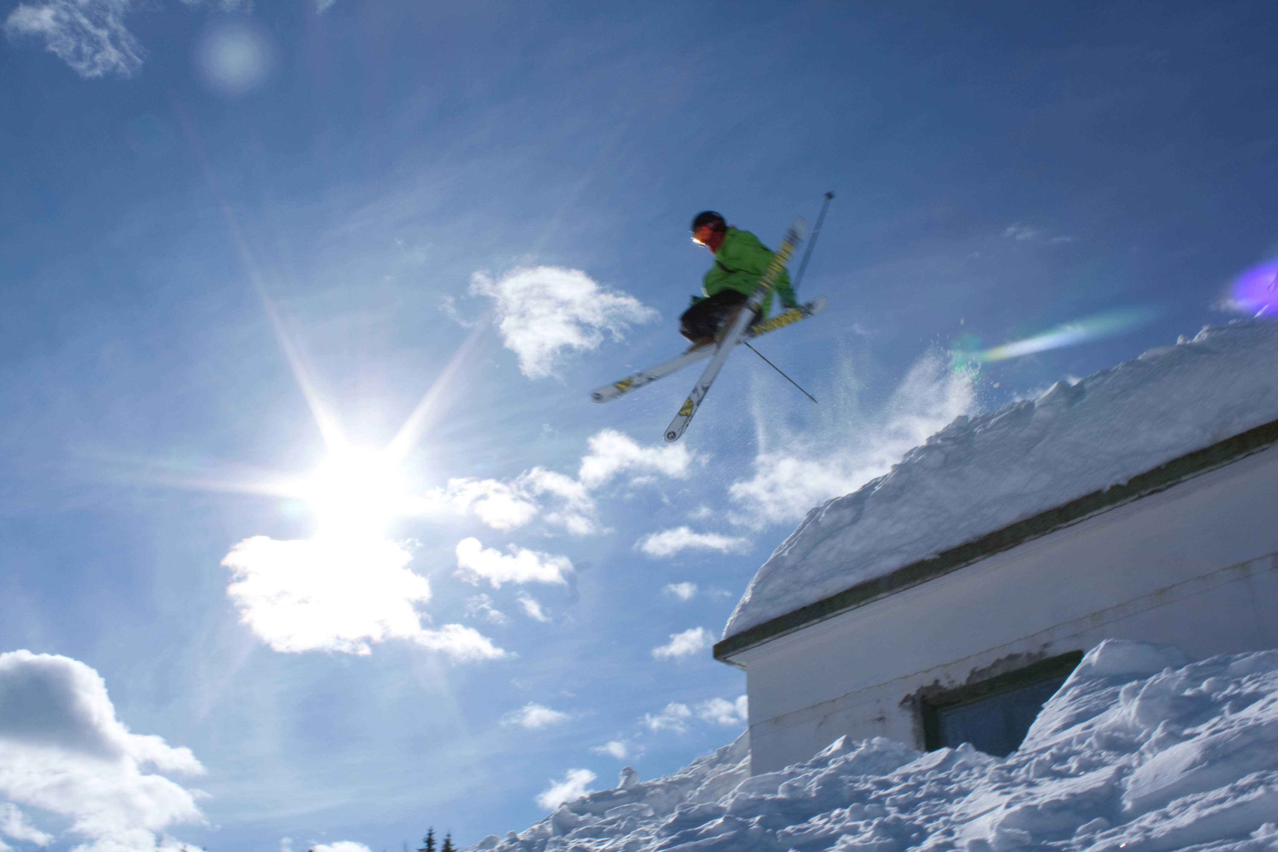 Mads with a clean tail grab