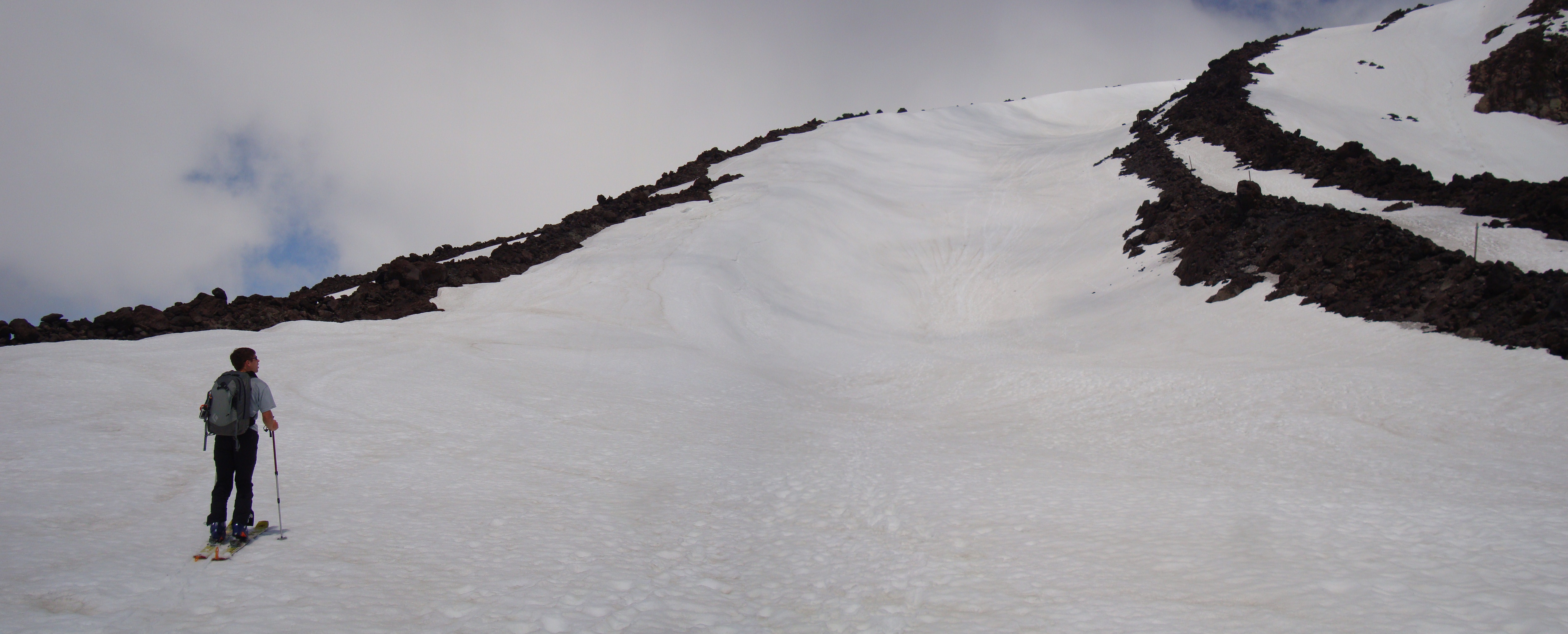 Making our way up Helens