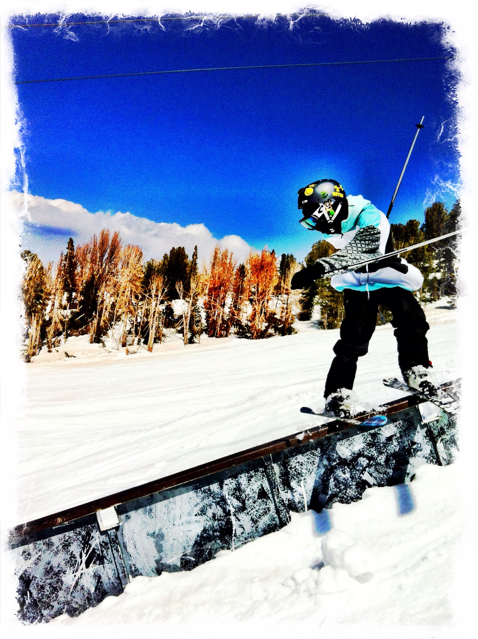 Mammoth down rail!