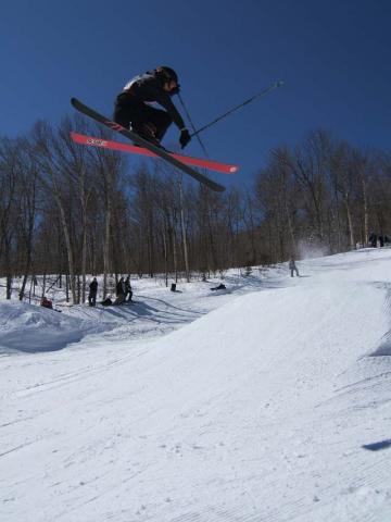 March 2005, Stowe Slopestyle 1st run 540