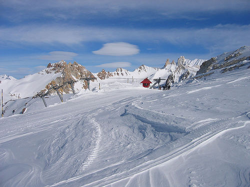 marte lift, top of las lenas.(11.253 ft)