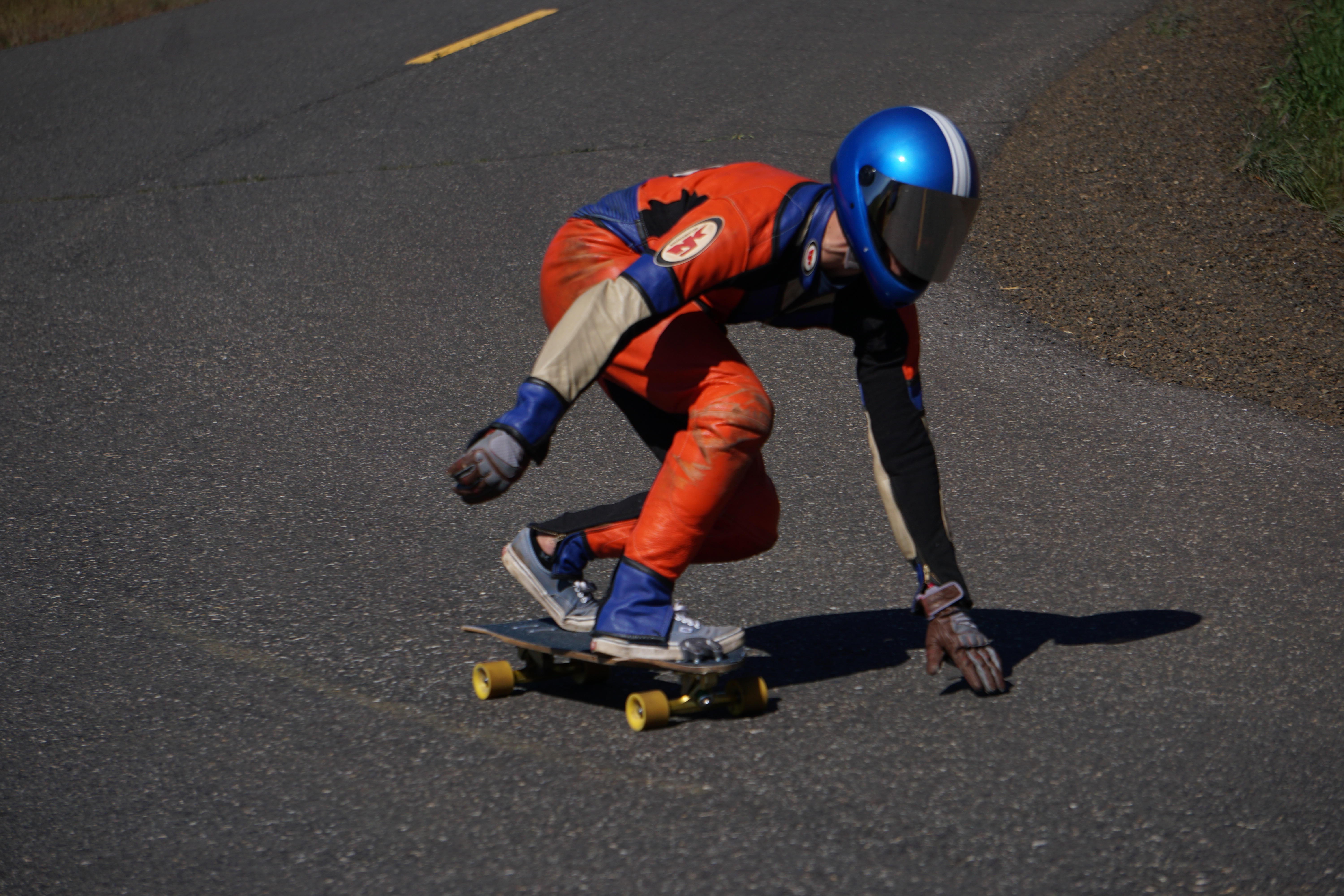 Maryhill Spring 2022 old-school longboarder