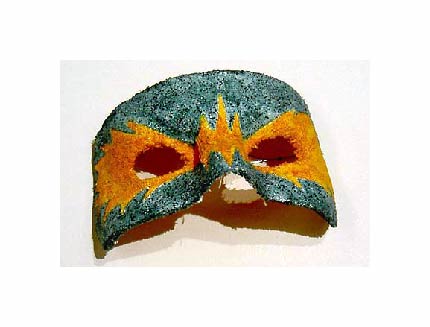 Mask. Made at school.