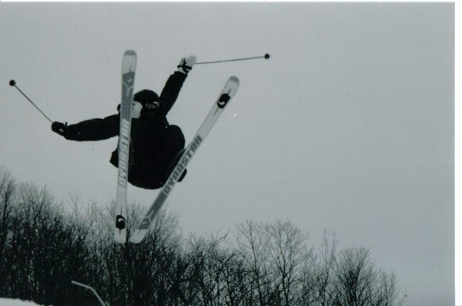 Matt on his dynastars