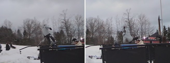 Mauii Meets Rail at Blue Yesterday