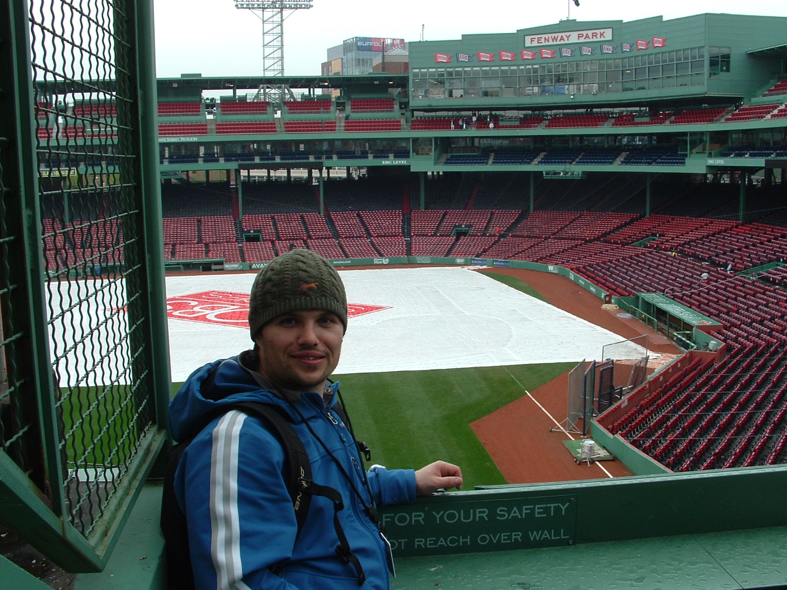 Max at Green Monster