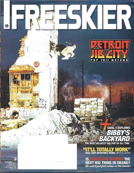 Max Morello Freeskier Cover