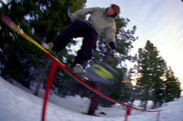 Max on the up bend rail (rescan)