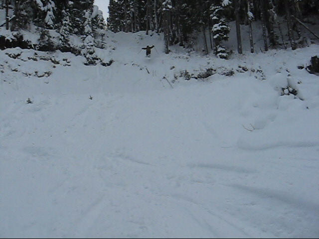 Maybe like 15 feet...maybe