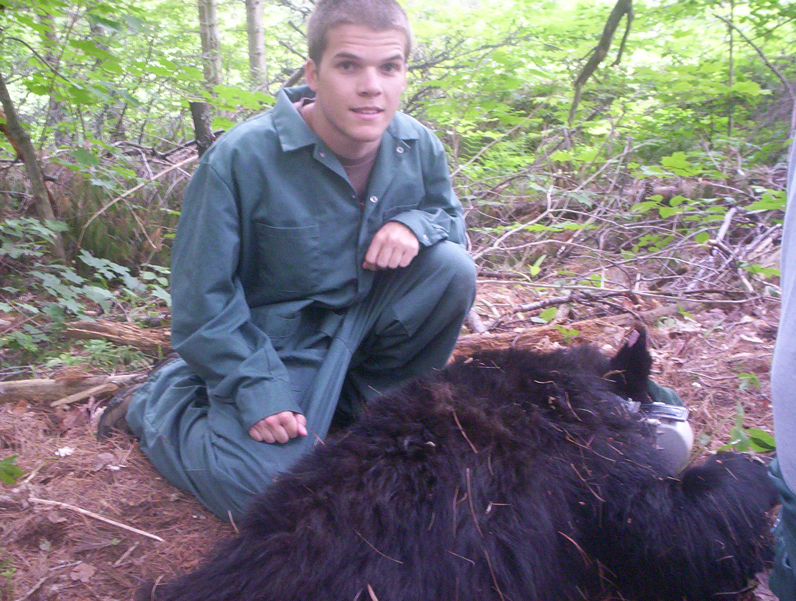 Me and a black bear