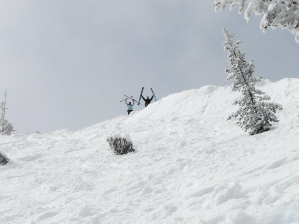 Me and bmac at the top