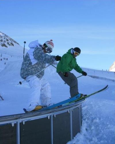 Me and Michi hitting the c-box