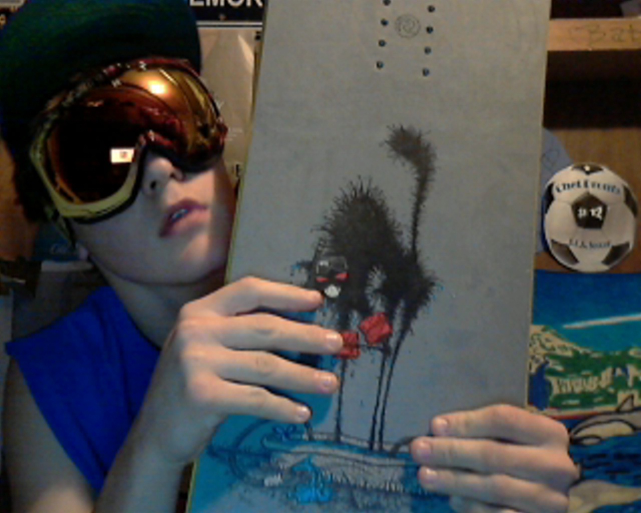 Me and my 1st board a todd richards 154 rossignol