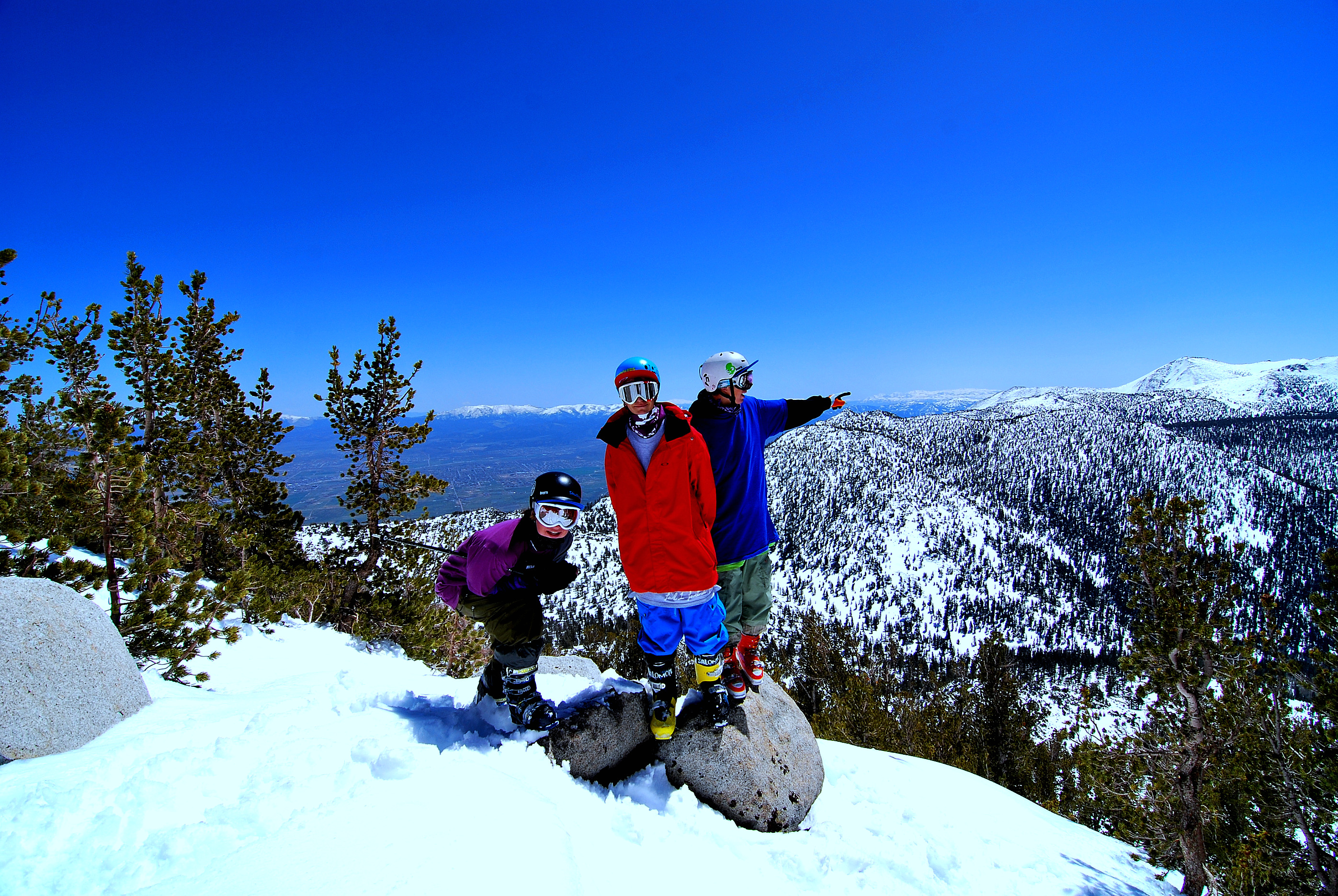 Me and my buddies at the home resort.