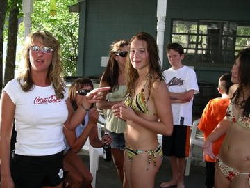 Me and my moms friend Brandy this summer