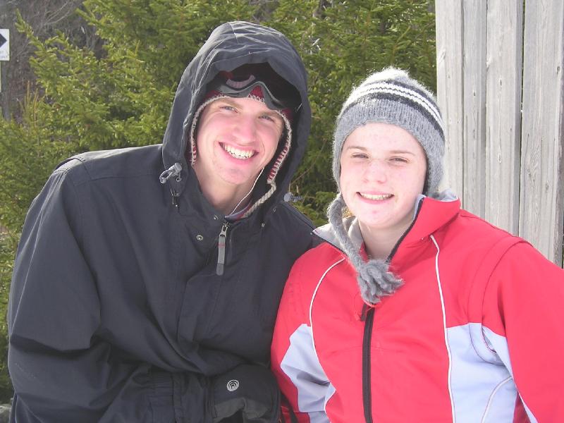 Me and my pasty white sister