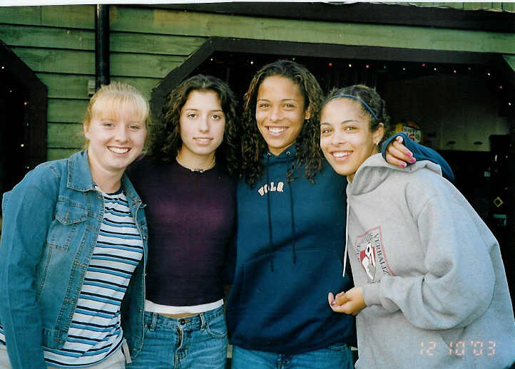 Me and my three friends (I'm second on the left)